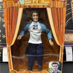 NSYNC Justin Timberlake collectiable marionette doll